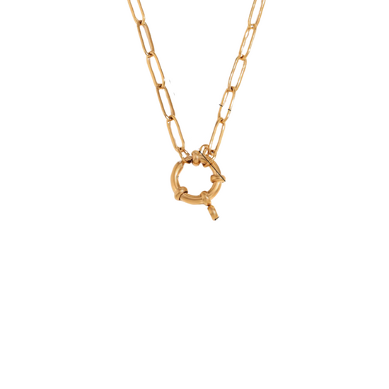 Ellery 18k Gold Plated Charm Necklace Gold