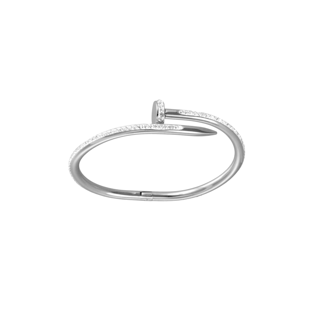 Ariana Stainless Steel Cuff Silver