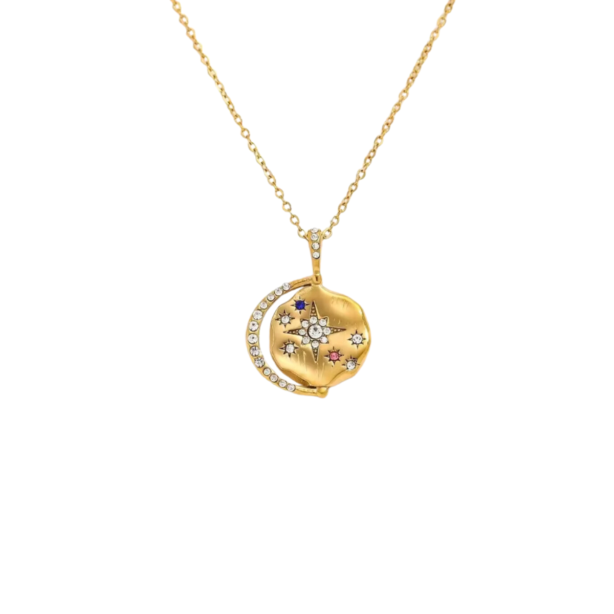 The Solstice 18k Gold Plated Necklace