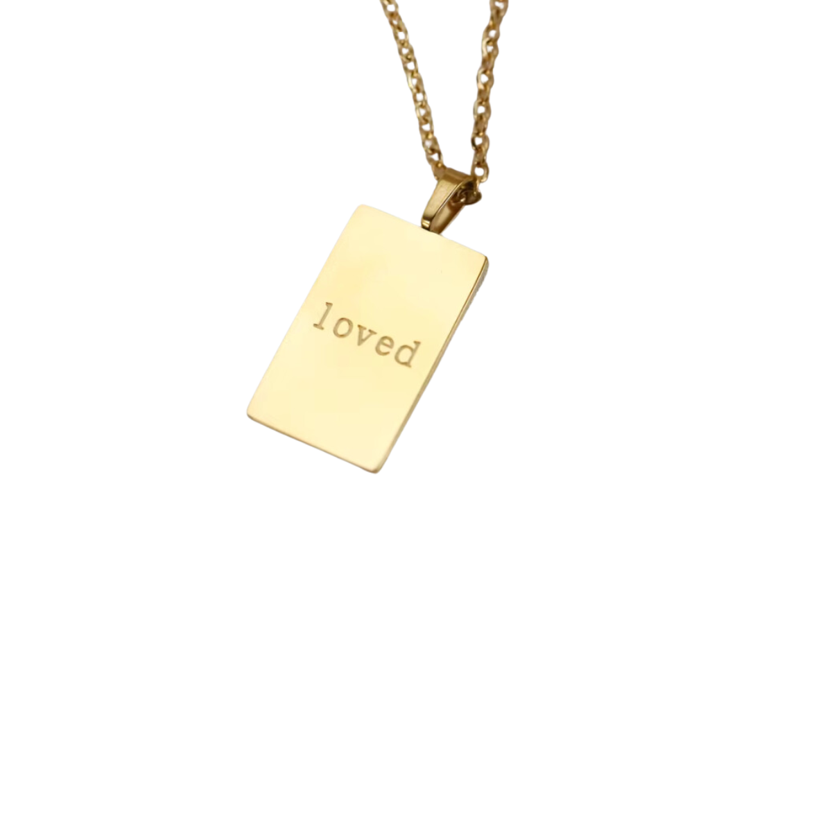 Loved 18k Gold Plated Necklace