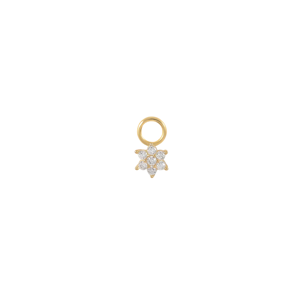 Flora 18k Gold Plated  Charm