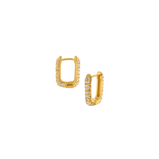 Charlotte 18k Gold Plated Earrings