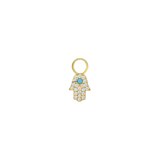 Believe 18k Gold Plated Charm