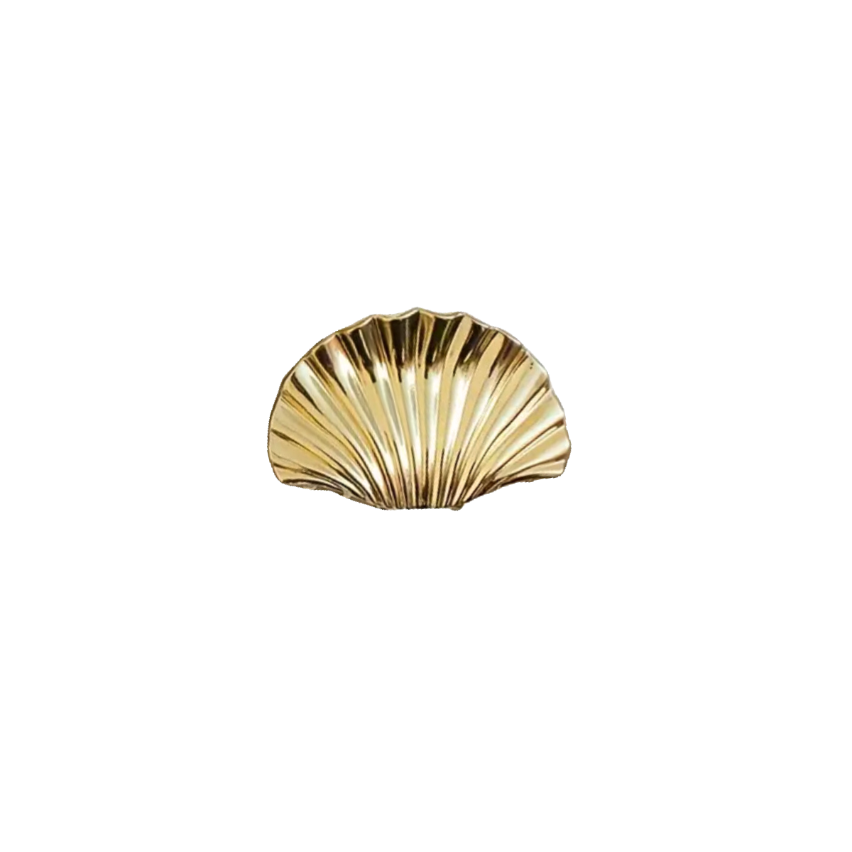 Gold Shell Claw Clip Small