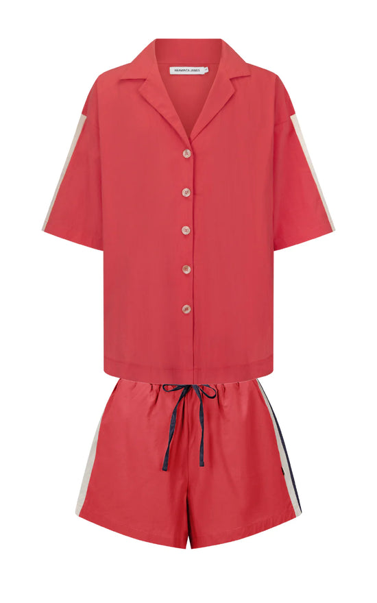 San Sebastián Shirt Set Dusty Red