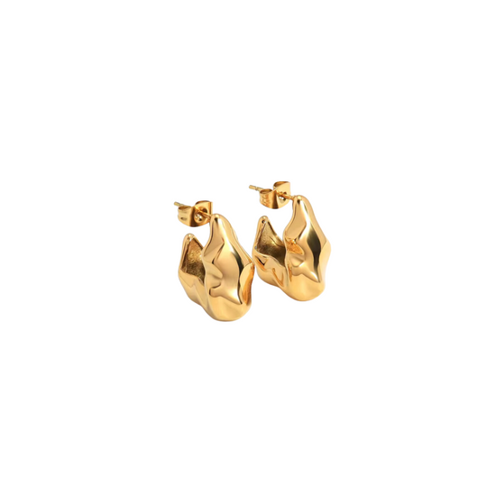 Rocky 18k Gold Plated Earrings