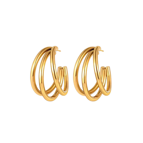 Giselle 18k Gold Plated Earrings