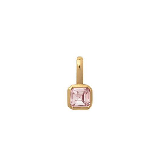 Birth Stone 18k Gold Plated Charms