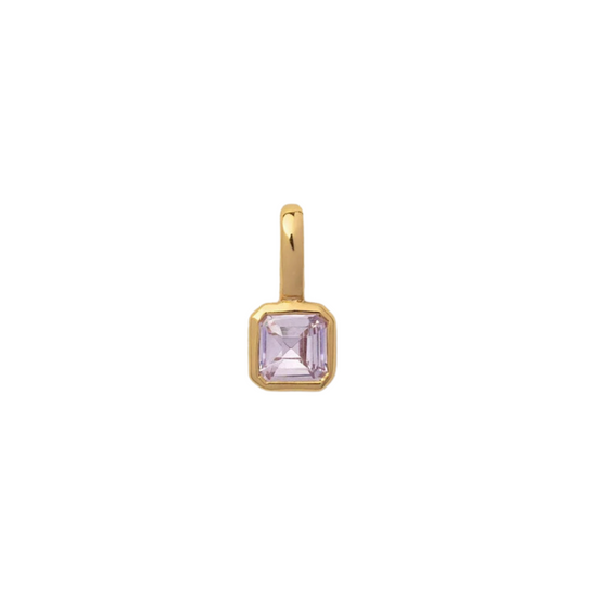 Birth Stone 18k Gold Plated Charms