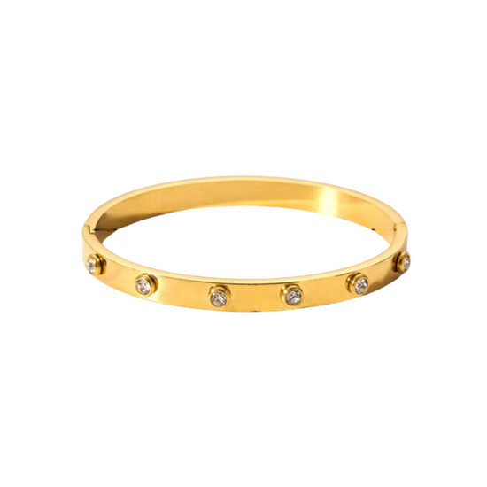 Shiloh 18k Gold Plated Cuff