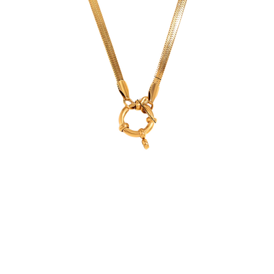 Eden 18k Gold Plated Charm Necklace Gold