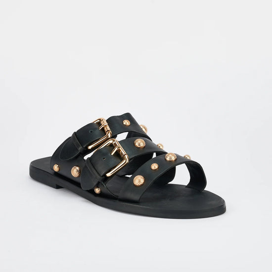 Hvar Slide Black/Gold