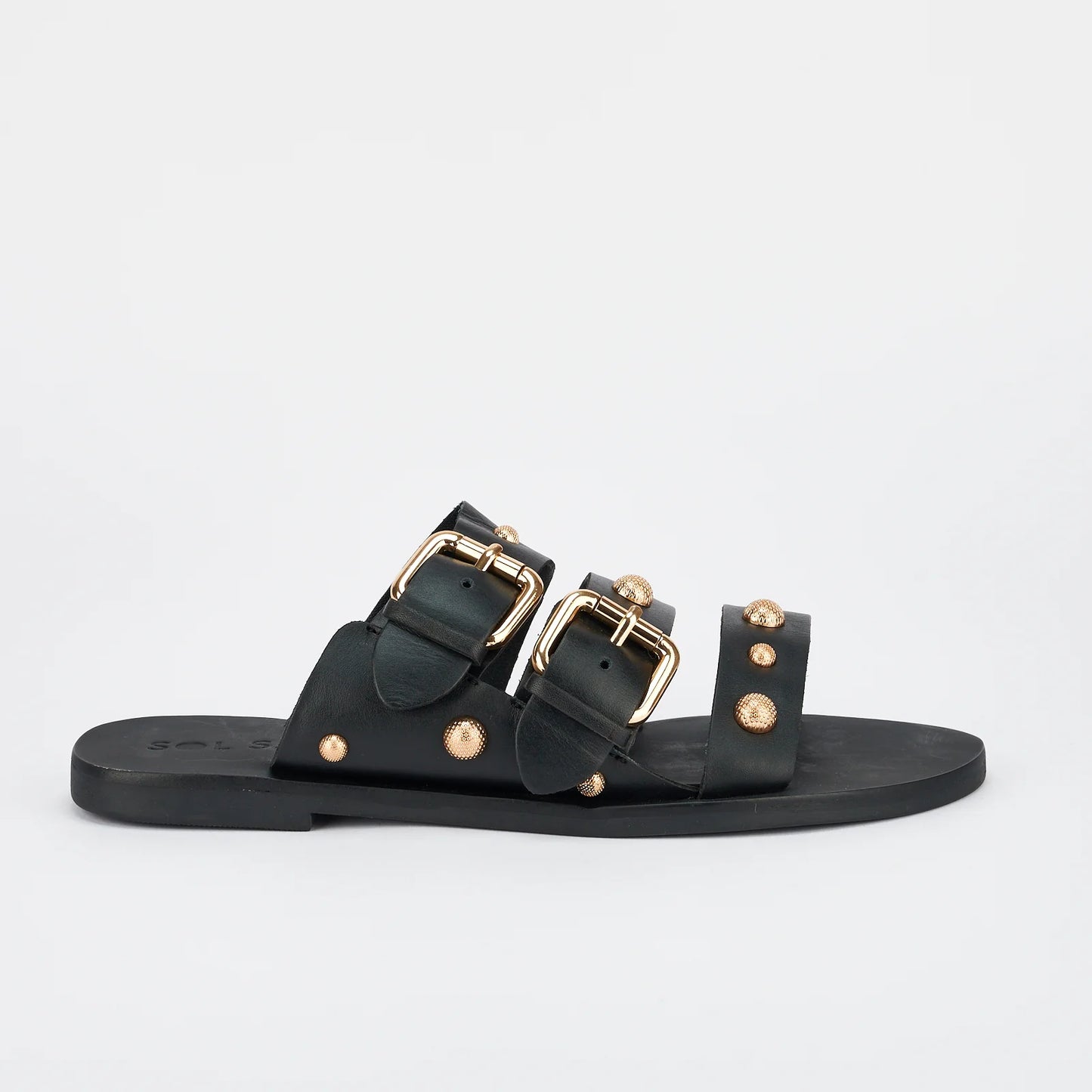 Hvar Slide Black/Gold