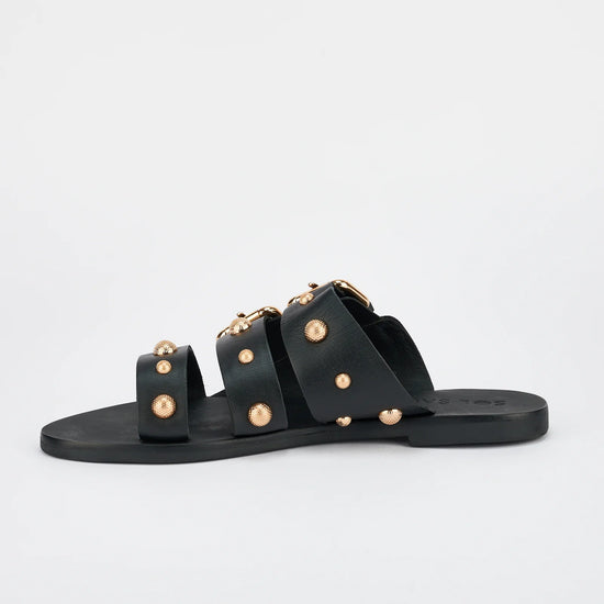 Hvar Slide Black/Gold