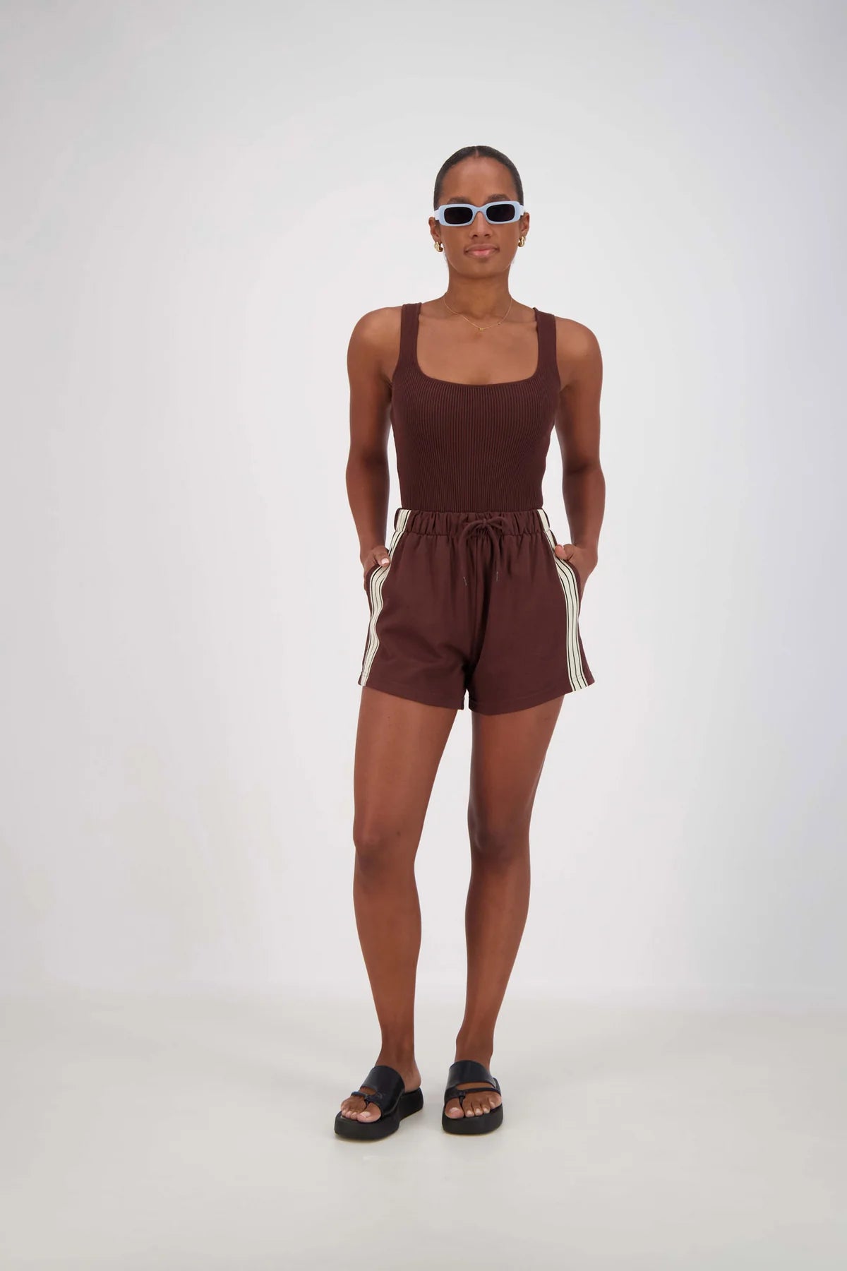 Panarea Short Brown