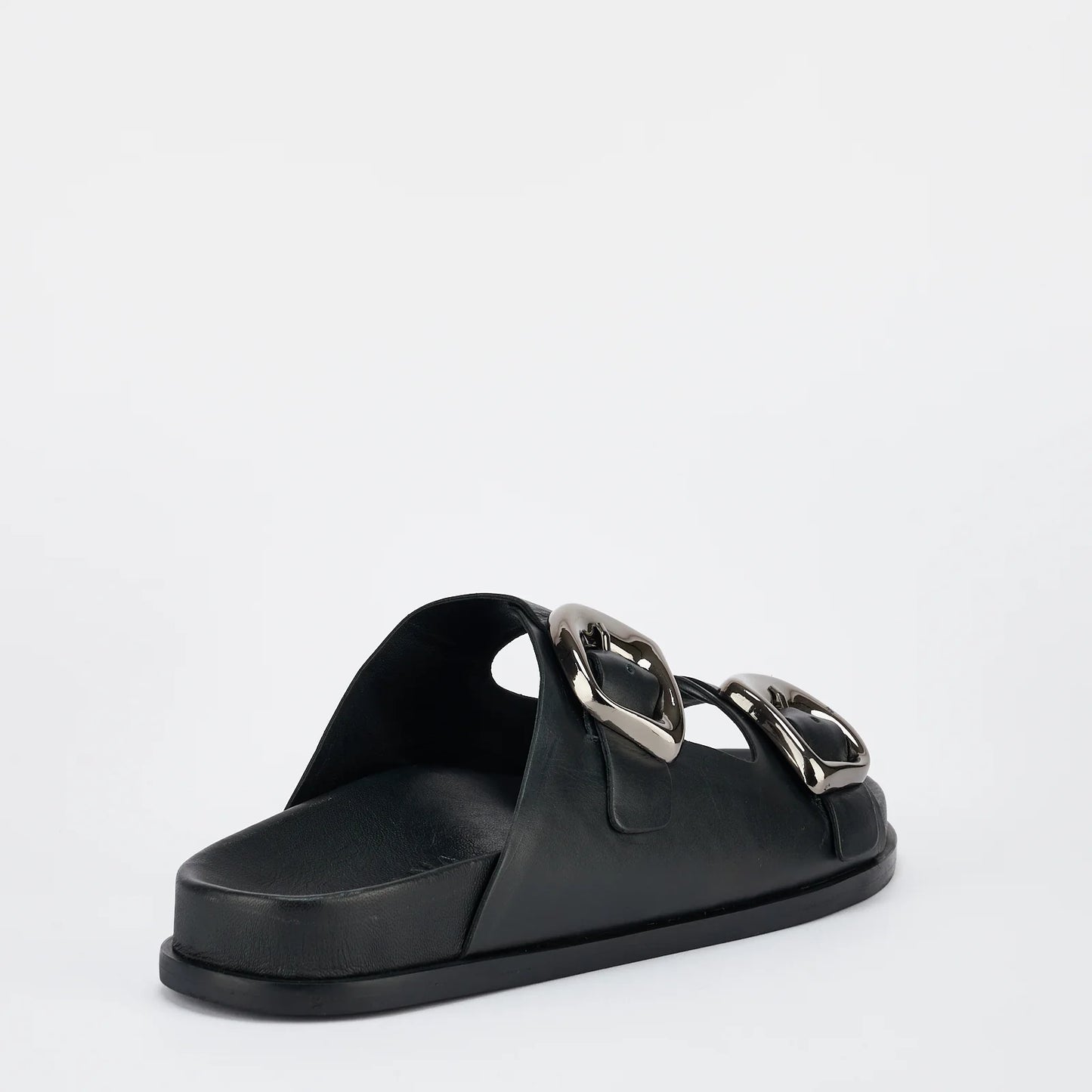 San Jose Footbed Black/Silver