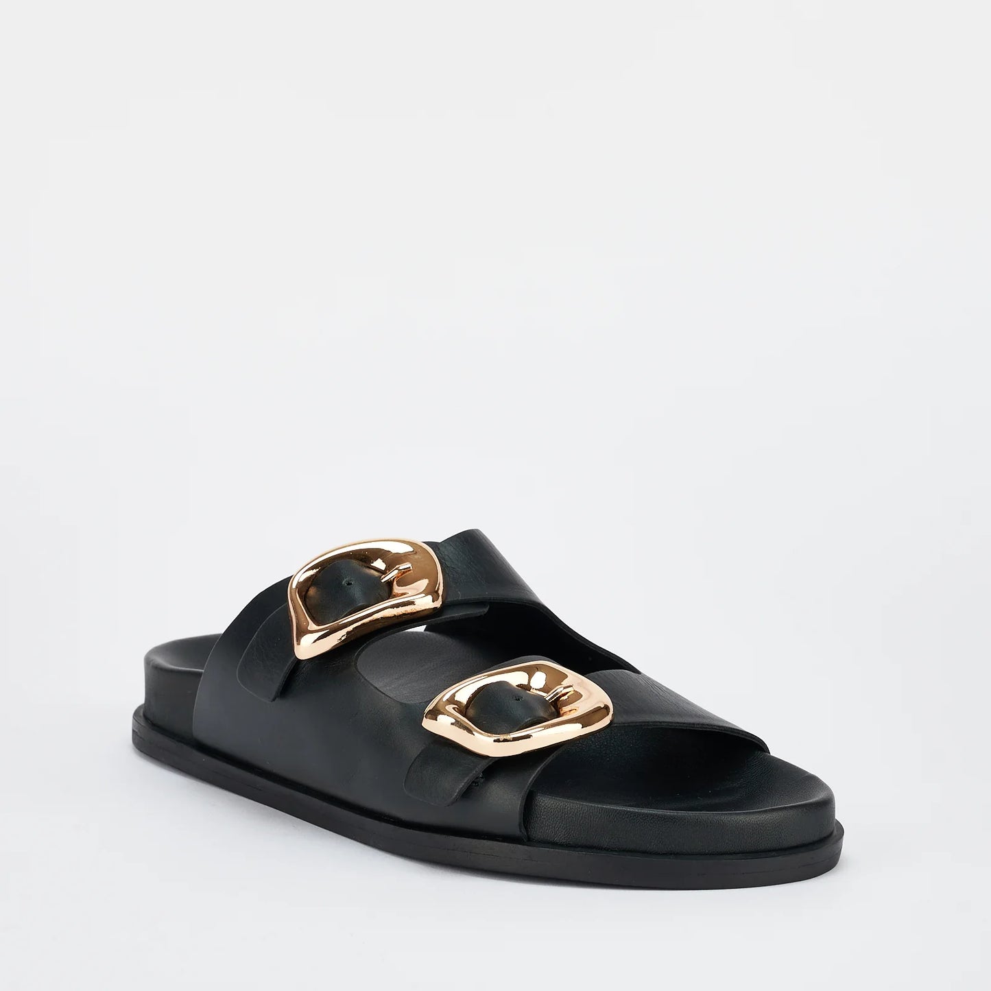 San Jose Footbed Black/Gold