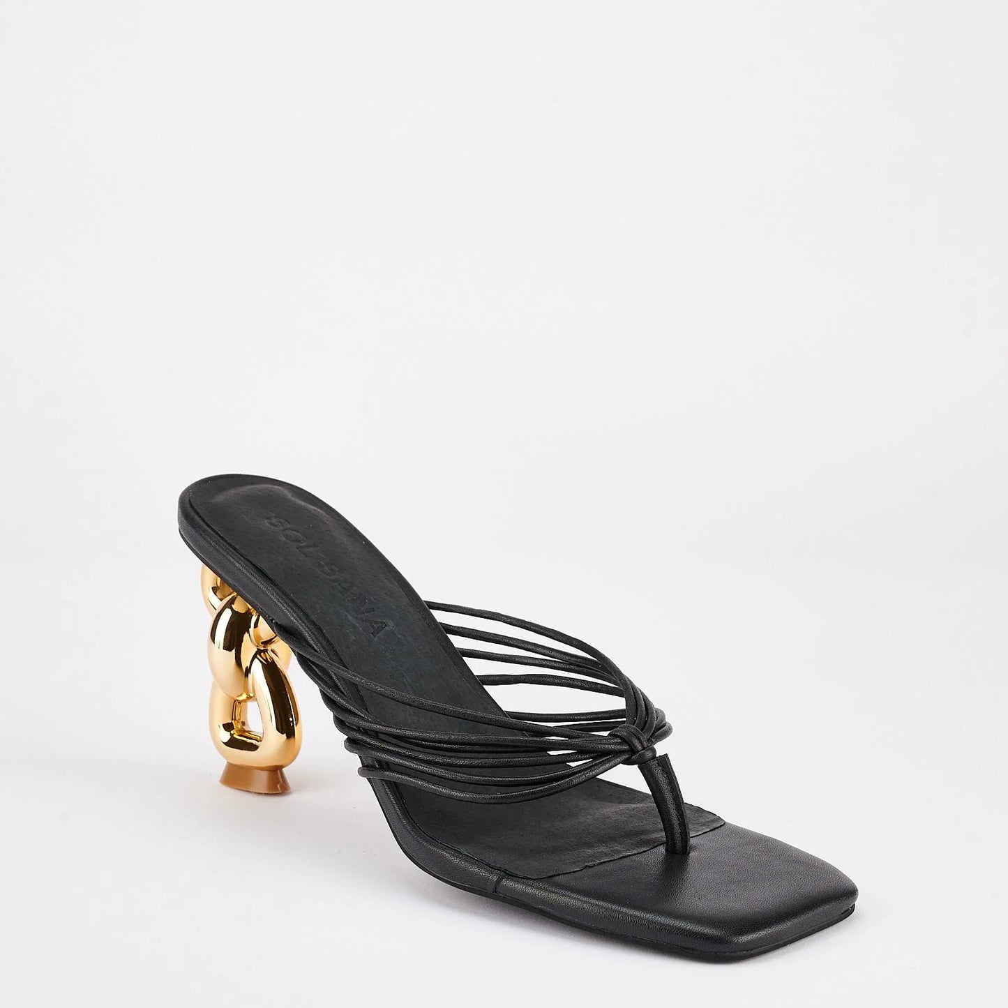 Strand Heel Black