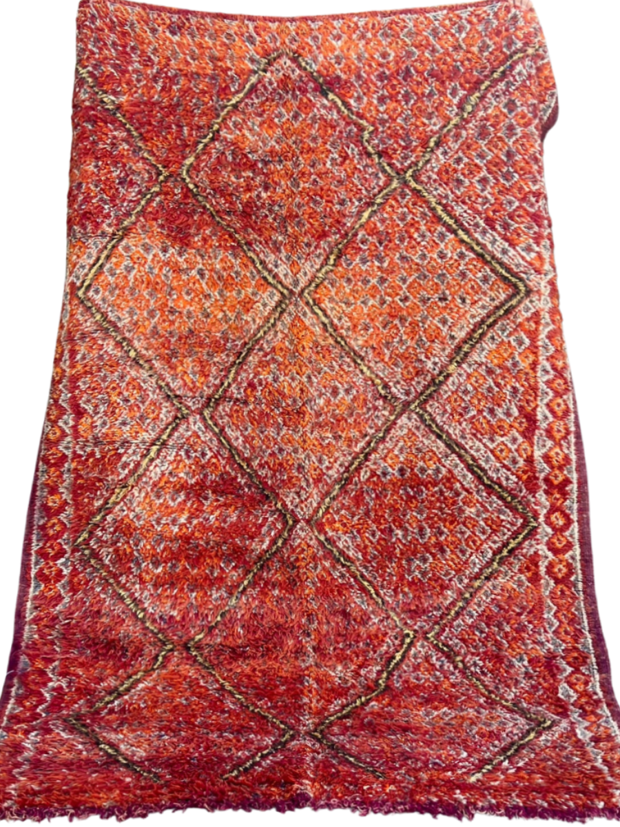 REF 8: Vintage Beni M'Rirt Rug 260x180cm