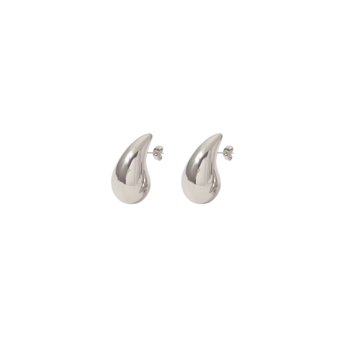 Mini Bottega 925 Stirling Silver Plated Earrings