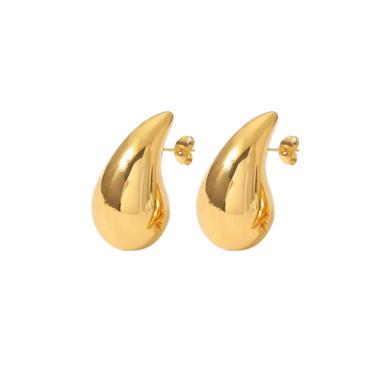 Bottega 18k Gold Plated Earrings Large