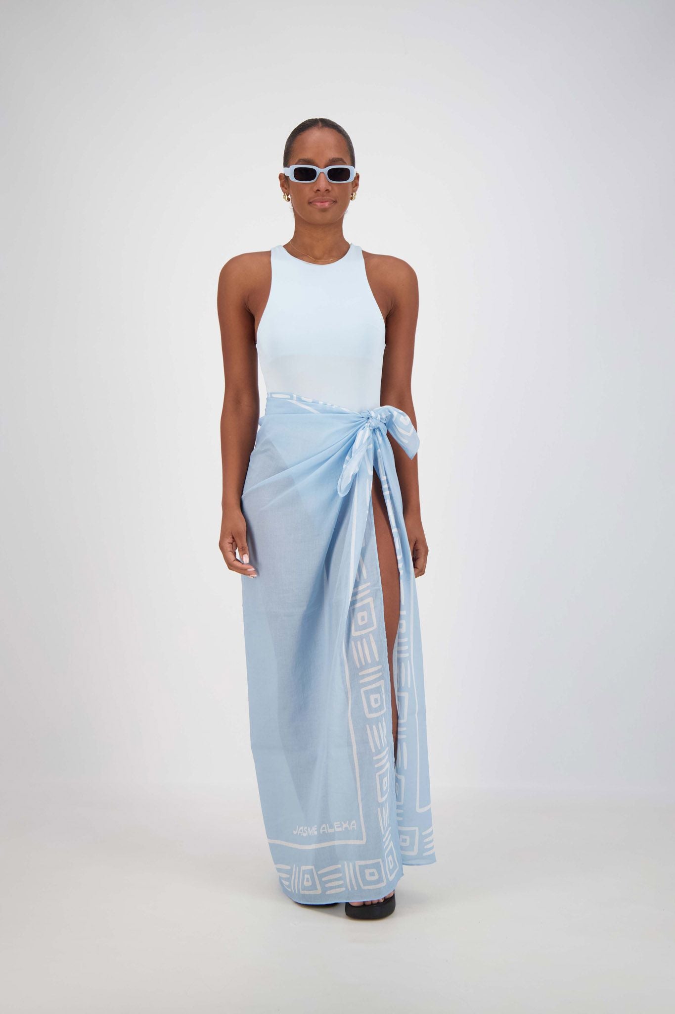 Rosetta Sarong Blue