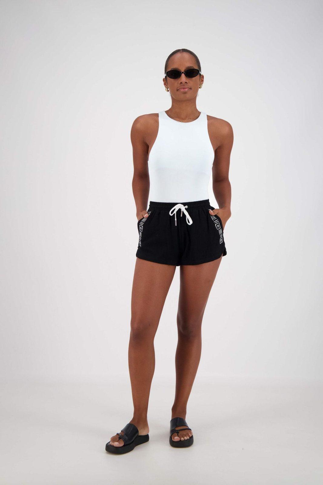 Rosetta Shorts Black