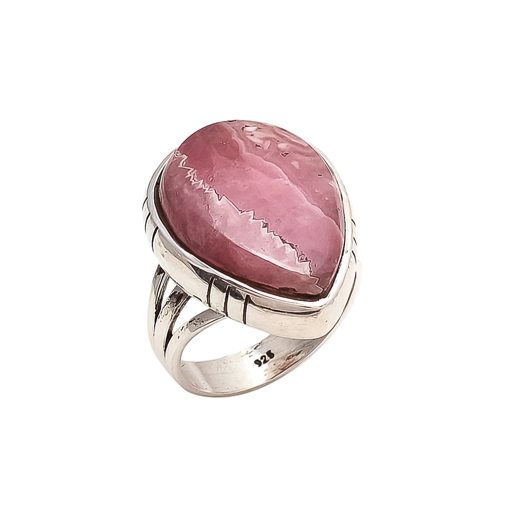 Venus Rising Ring - Rhodochrosite